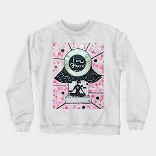 AFFIRMATION HAMSA by Harriette Knight Crewneck Sweatshirt